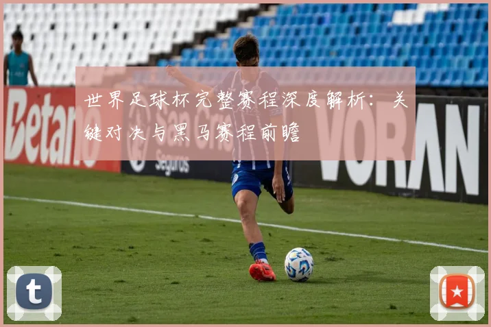 世界足球杯完整赛程深度解析：关键对决与黑马赛程前瞻